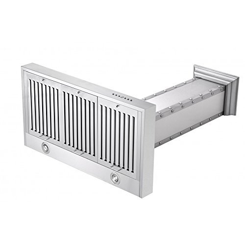 760 CFM Wall Mounted Range Hood Size: 10.5" H x 30" W x 17.7" D N2