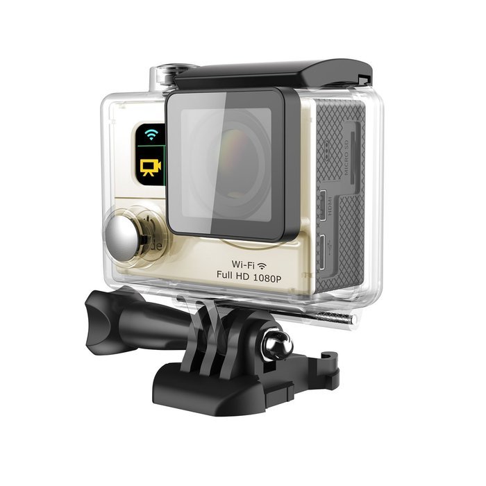 CarLink(TM) 2.0'' TFT LCD+0.95'' OLED status Dual Screen ultra slim 1080p Wi-fi Action Camera,100% compatible... N2