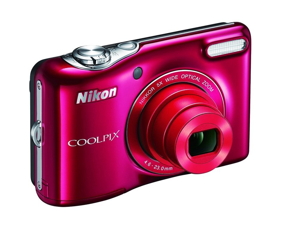 Nikon COOLPIX L32 Digital Camera with 5x Wide-Angle NIKKOR Zoom Lens N2