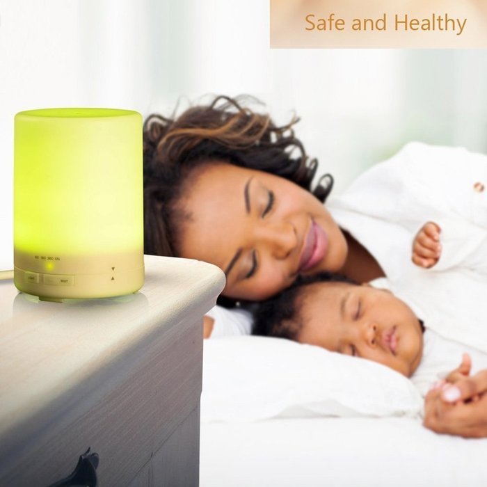 eFlyer 300ml Aroma Essential Oil Diffuser,Ultrasonic Air Humidifier with AUTO Shut off and 8 HOURS Continuous... N4