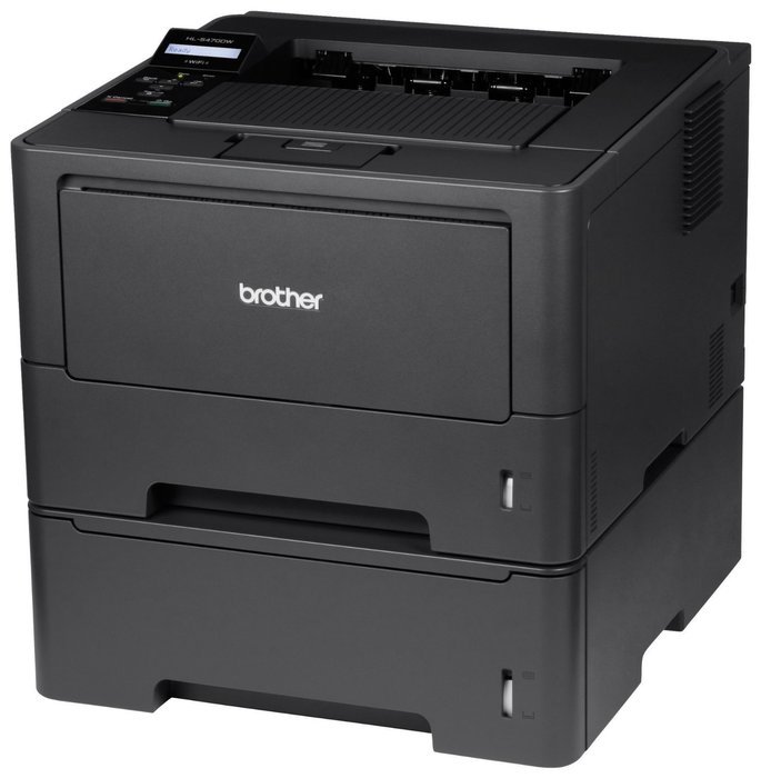 Brother High-Speed Monochrome Laser Printer with Wireless Networking, Duplex and Dual Paper Trays (HL5470DWT),... N2