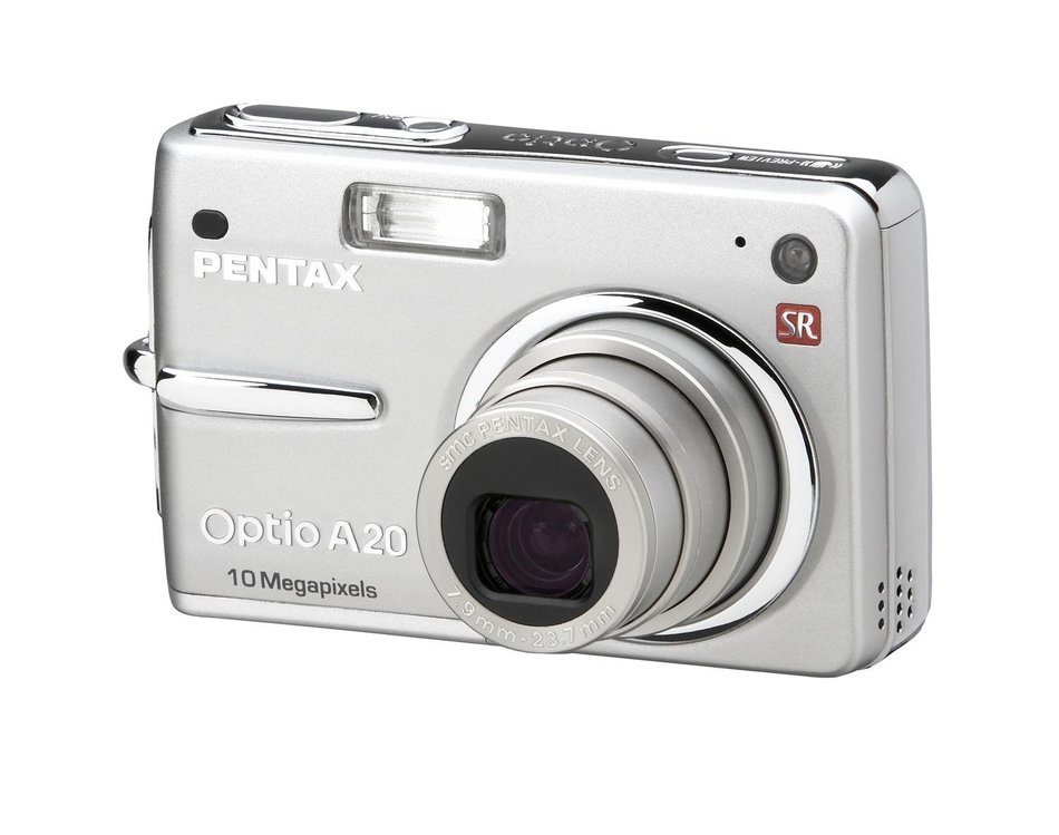 Pentax Optio A20 10MP Digital Camera with 3x Optical Zoom and Shake Reduction N3