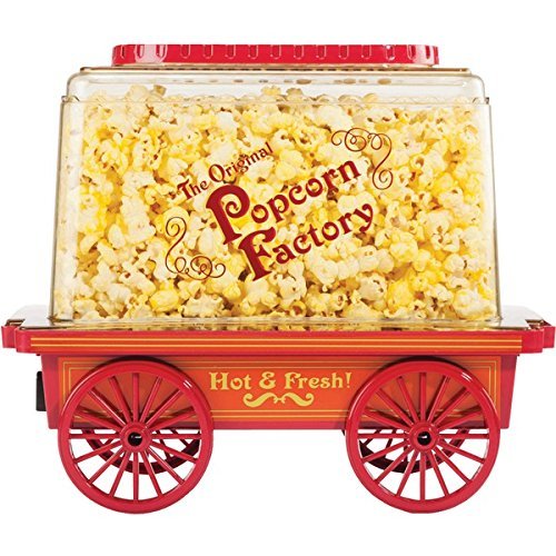 New BRENTWOOD PC-481 Vintage Wagon Popcorn Maker