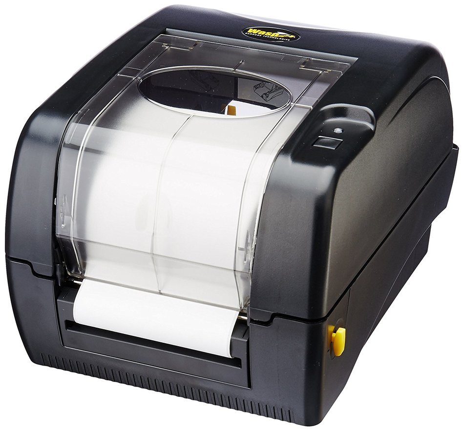 Wasp WPL305 Monochrome Direct Thermal Label Printer with Reflective Media Sensor, 5 in/s Print Speed, 203 dpi... N2
