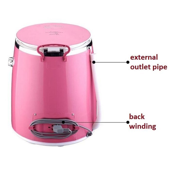 Mini washer clothes power dryer twin tub top loading Monocular baby small semi-automatic washing machine drying N5