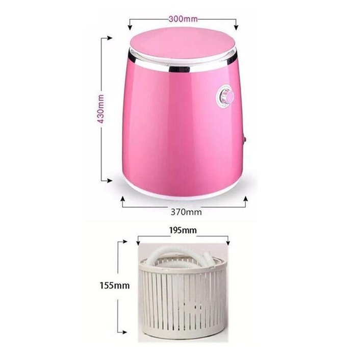 Mini washer clothes power dryer twin tub top loading Monocular baby small semi-automatic washing machine drying N6