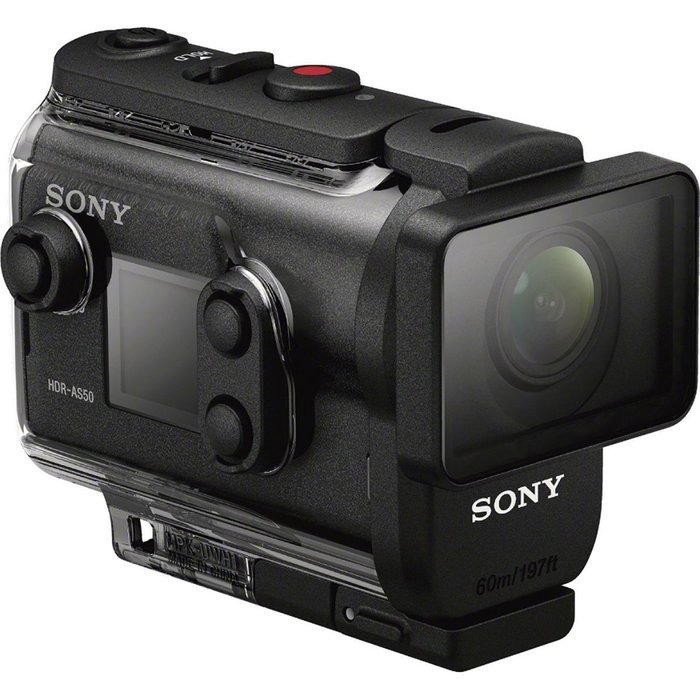 Sony HDR-AS50/B Full HD Action Camera + Outdoor Action Kit & Memory Bundle N2