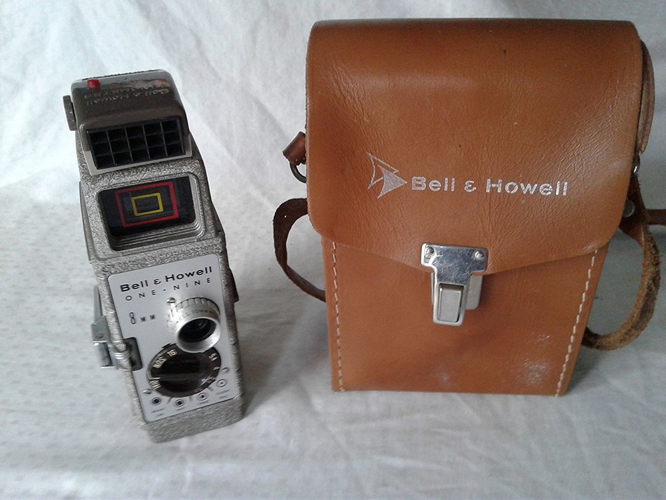 Bell & Howell movie camera 8mm With leather case