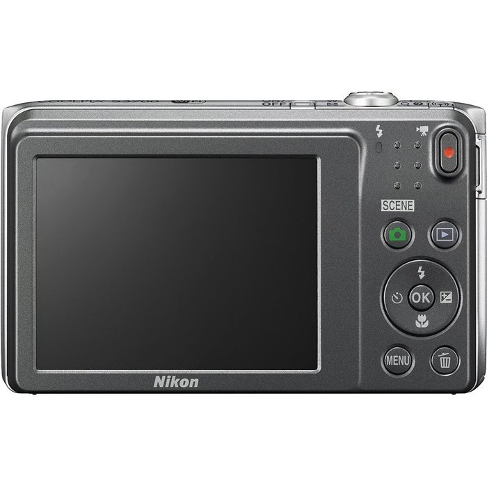 Nikon COOLPIX S3700 20.1 MP WiFi Digital Camera (8X Optical Zoom, Silver) with Corel PaintShop Pro X8 and Easy... N2