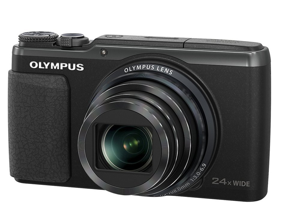 Olympus Stylus SH-50 iHS Digital Camera with 24x Optical Zoom and 3-Inch LCD (Silver) (Old Model)