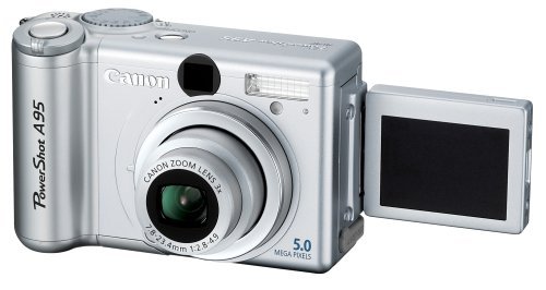 Canon PowerShot A95 5MP Digital Camera with 3x Optical Zoom
