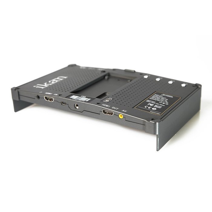 Ikan VH8-E6 8-Inch HDMI Monitor with HD Panel with Canon LP-E6 DV Battery Plate (Black) N4
