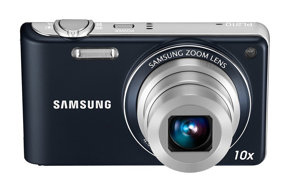Samsung EC-PL210 Digital Camera with 14 MP and 10x Optical Zoom (Indigo Blue) N2