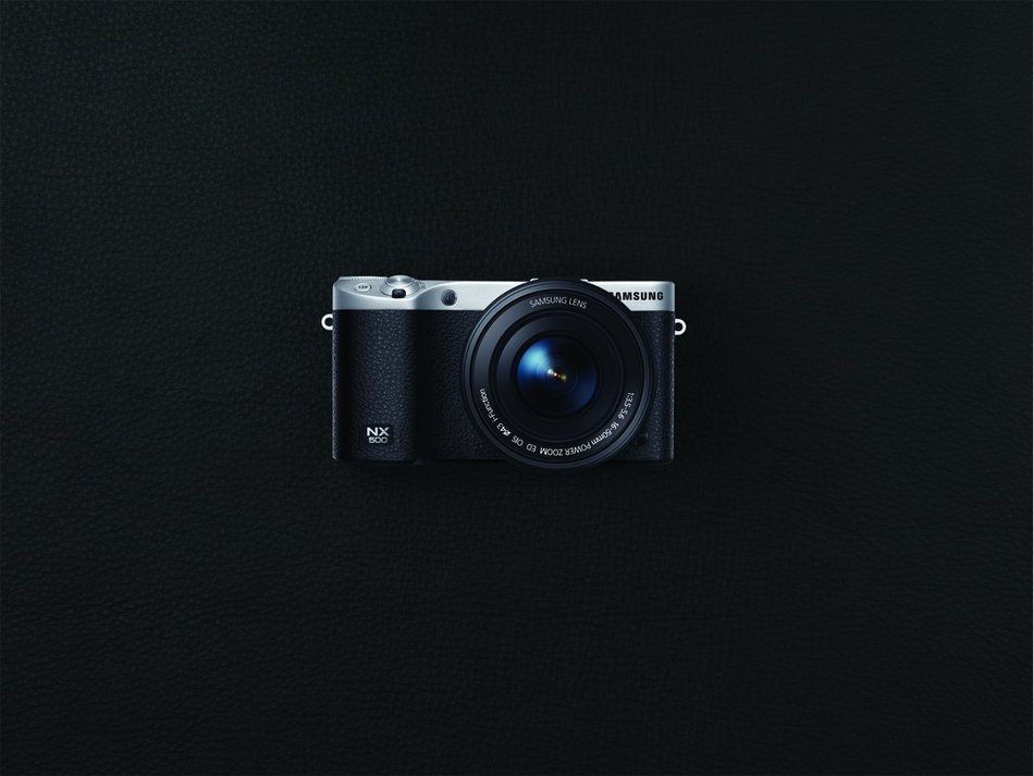 Samsung NX500 28 MP Wireless Smart Mirrorless Digital Camera with 16-50mm Power Zoom Lens (Brown) N32