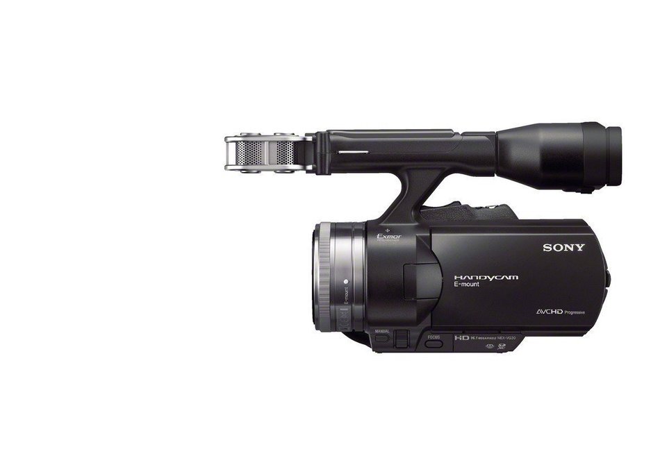 Sony NEX-VG30 Handycam Interchangable Lens Camera (Black) "With English instruction manual" - International Version... N3