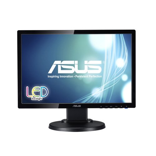 ASUS VE198TL 19" WXGA+ 1440x900 DVI VGA Ergonomic Back-lit LED Monitor N3