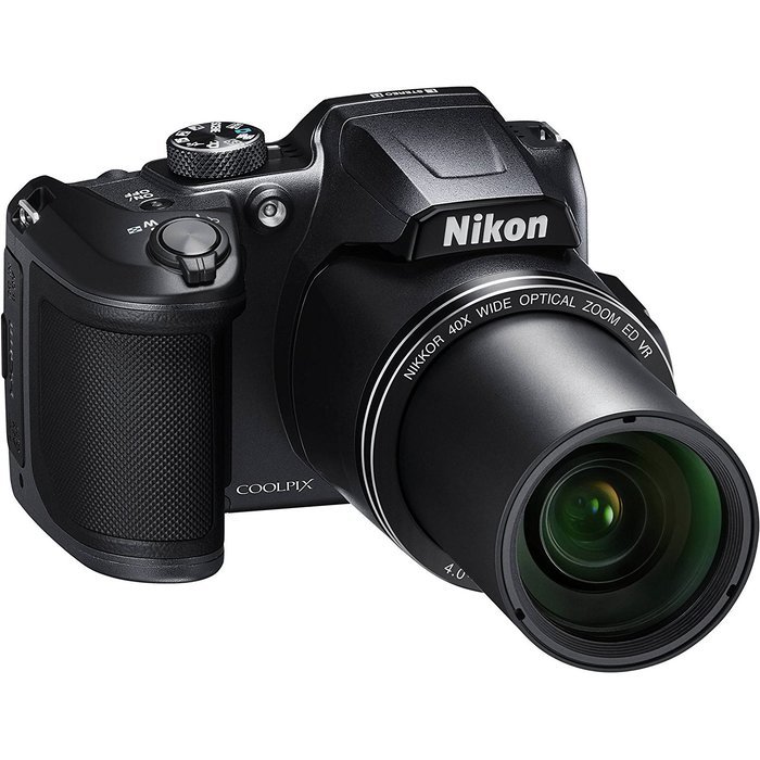 Nikon Coolpix B500 Wi-Fi Digital Camera (Black) - (Certified Refurbished) N3