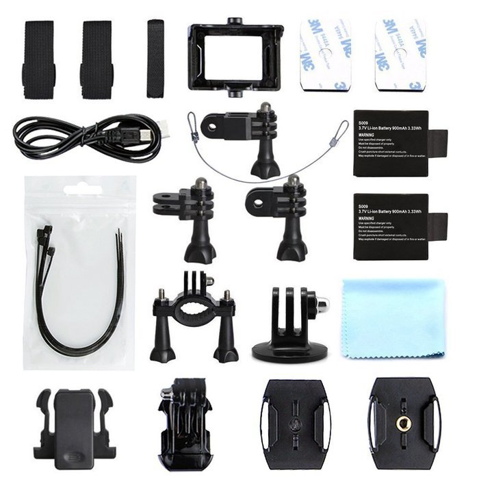 SENYE Ultral HD Waterproof Sport Camera 4K Wi-Fi Action DV Camcorder with 170 Degree Lens for Extreme Outdoor... N4