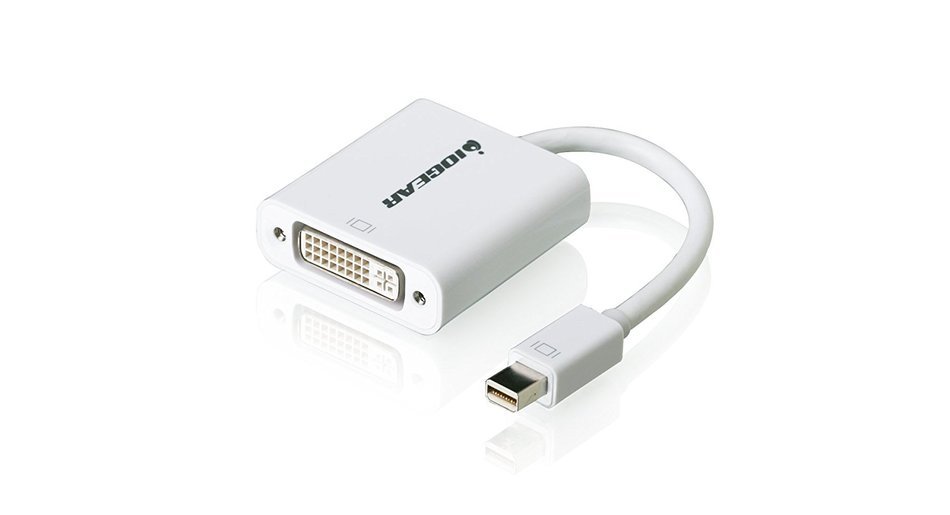 IOGEAR DisplayPort to DVI Adapter Cable, White (GDPDVIW6) N4