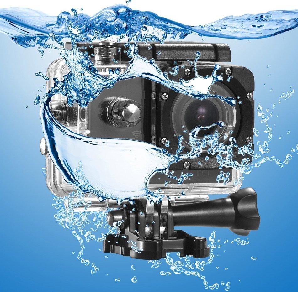 Action Sports Camera-icefox (R) Waterproof WIFi Action Camera 12MP 1080P HD 2.0"LCD Diving Helmet Sports Car Camera... N12
