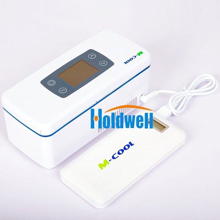 Holdwell Insulin Cooler Refrigerated Box Portable Drug Reefer Car Small Refrigerator M-Cool-A N4