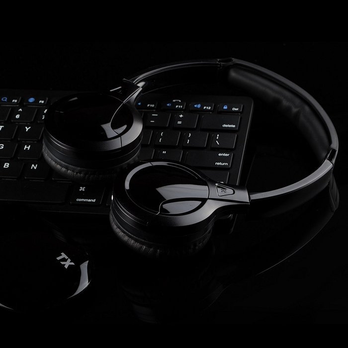 Wireless TV Headphones [No Latency] [Headphones Only], Jelly Comb Wireless RF Stereo [Rechargeable] Headphones... N7