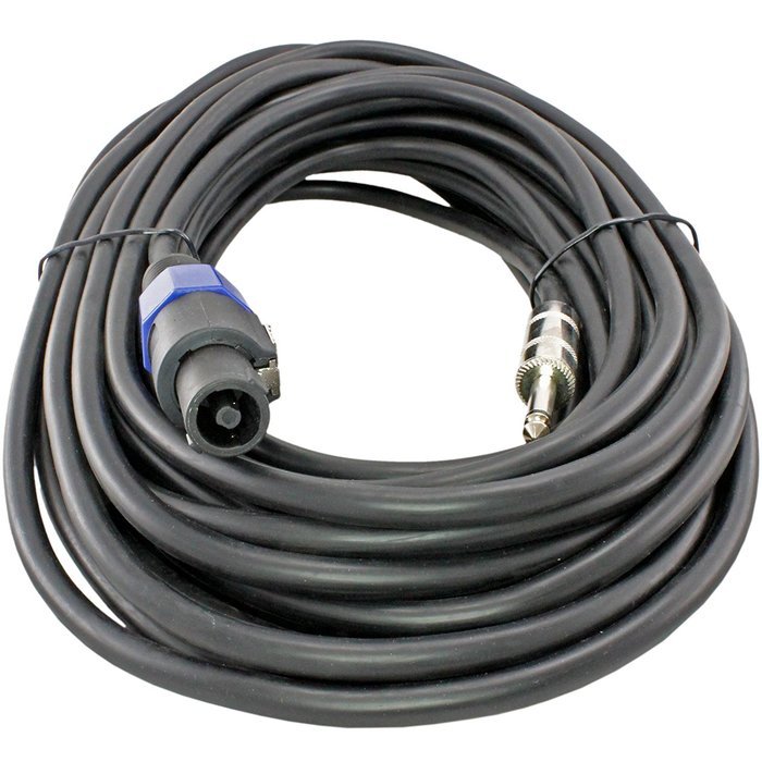 Speakon to 1/4" Speaker Cable - 12 Gauge (10ft)