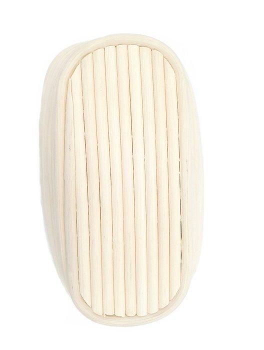 Kootips 17.7 inch Oval Shaped Banneton Brotform Bread Dough Proofing Rising Rattan Basket & Liner Combo