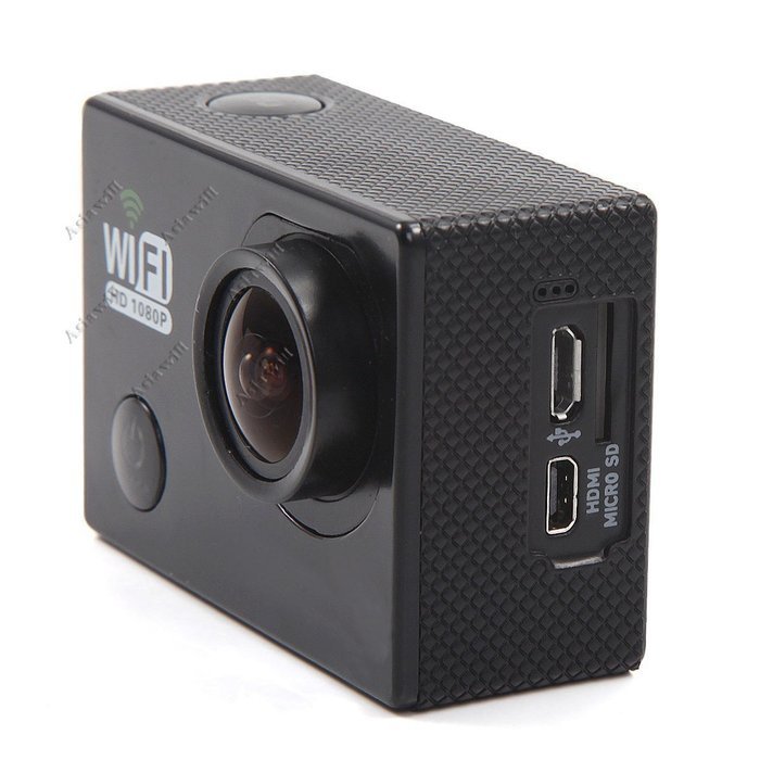 Asiawill&reg; SJ6000 WiFi 2" LCD Display 170&deg; Wide Angle H.264 12.0MP 1080P HD 30M Waterproof Outdoor Helmet Sport...
