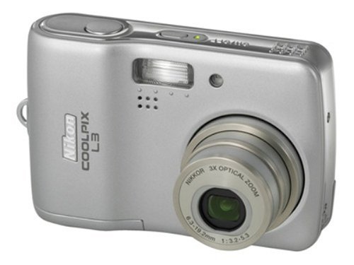 Nikon Coolpix L3 5.1MP Digital Camera with 3x Optical Zoom N2