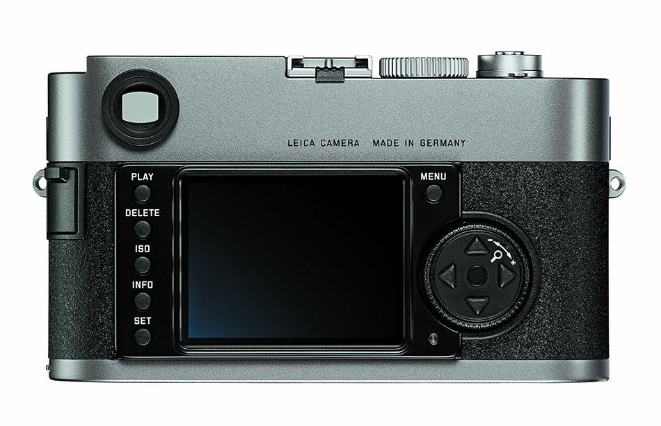 Leica M9 18MP Digital Range Finder Camera (Steel Gray, Body Only) N4