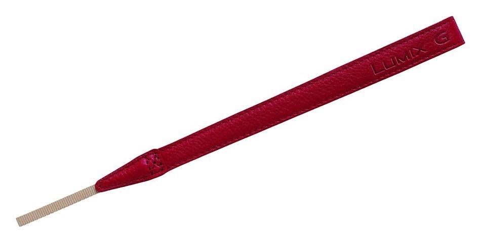 Panasonic DMW-HSTG1-R Red | LUMIX G Leather Hand Strap (Japan Import)