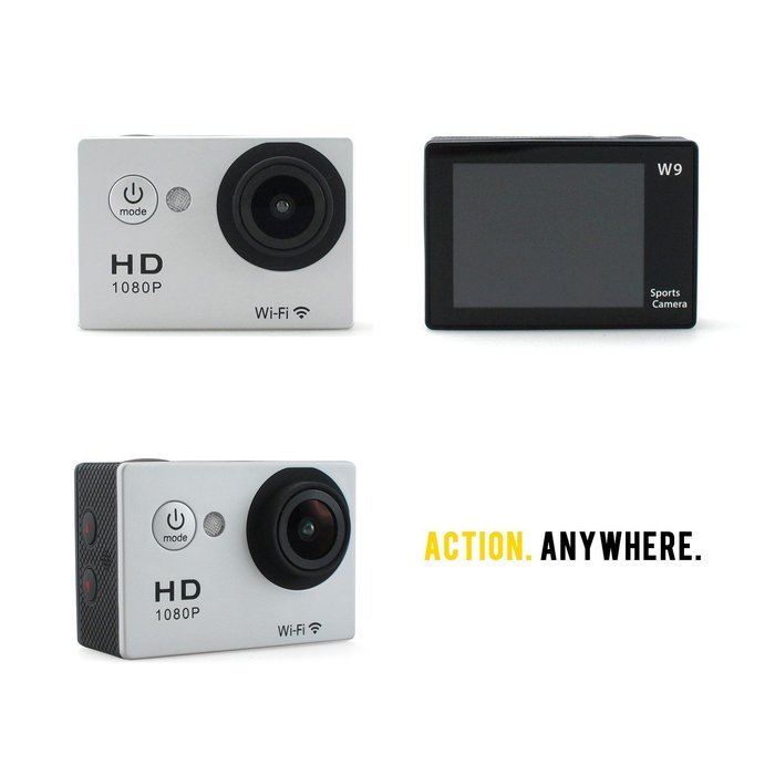 Skyreo SRW9 GoChamp H.264 Video Recording Sports Camera N2