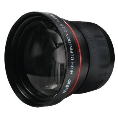 Vivitar Series 1 High Definition 3.5X Telephoto Lens For The Sony HDR-AX2000 AVCHD Camcorder N6