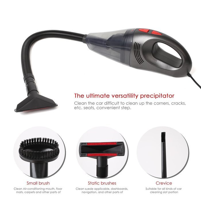 Tacklife (Viewee) Car Vacuum Cleaner, DC 12-Volt 100W Wet & Dry Auto Vacuum Cleaner Portable Handheld Vacuum Cleaner... N2