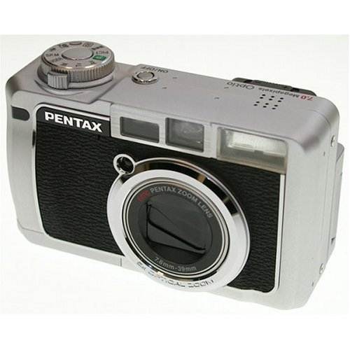 Pentax Optio 750Z 7MP Digital Camera with 5x Optical Zoom