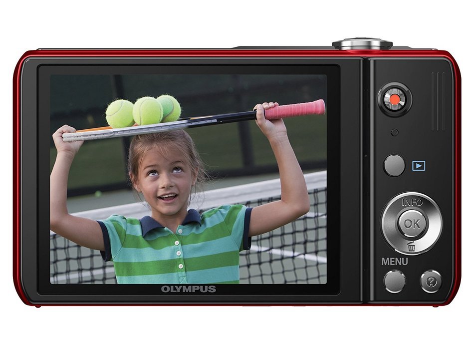 Olympus VR-320 14 MP Digital Camera with 12.5x Optical Zoom and 3" LCD (Silver) (Old Model)