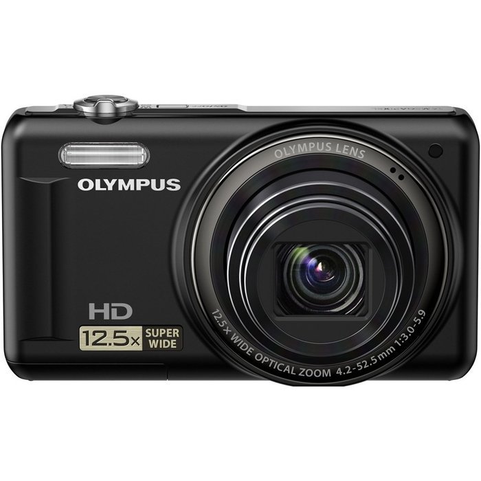 Olympus VR-320 14 MP Digital Camera with 12.5x Optical Zoom and 3" LCD (Silver) (Old Model) N2