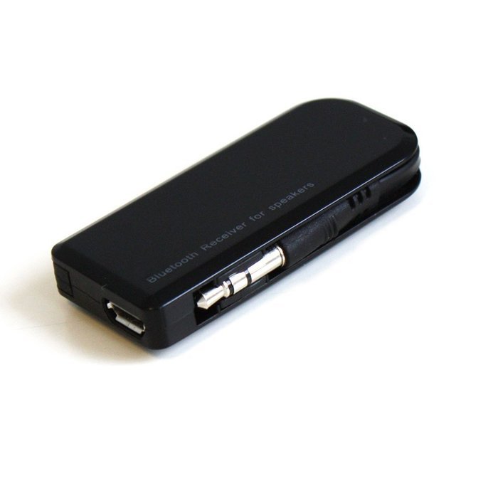 LAYEN&reg; &ndash; Bluetooth 4.0 Music Receiver Adapter &ndash; Sleek, Snazzy, & Streamlined with a self-contained 3.5mm AUX cable... N6