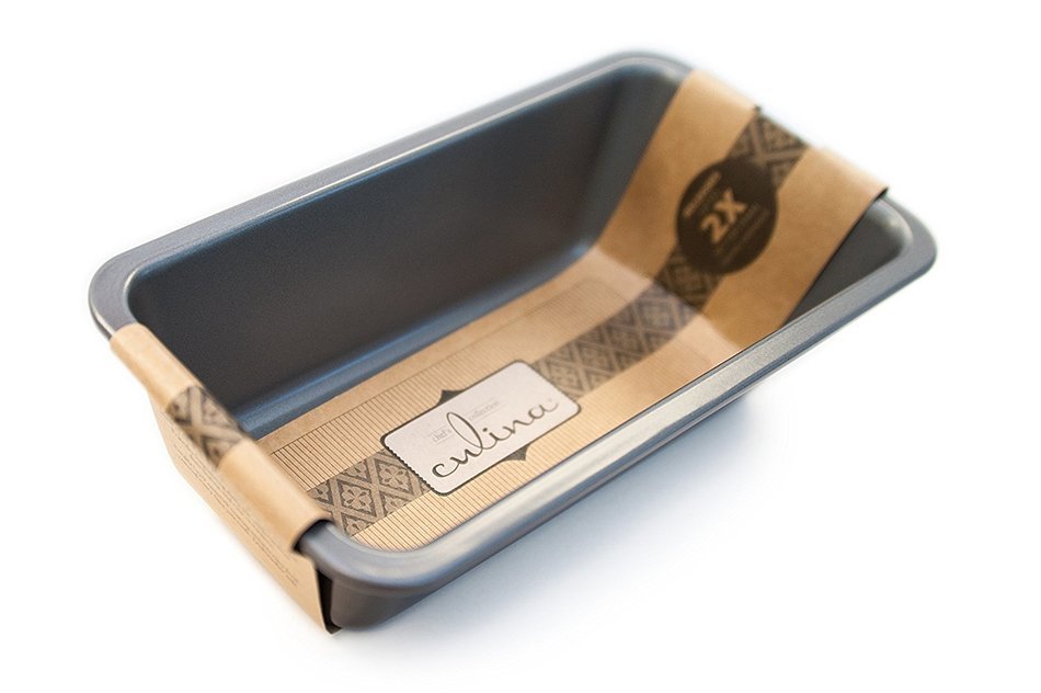 Bakeware by Culina Premium Dual-Layer Non-Stick, Pound Cake Pan N3