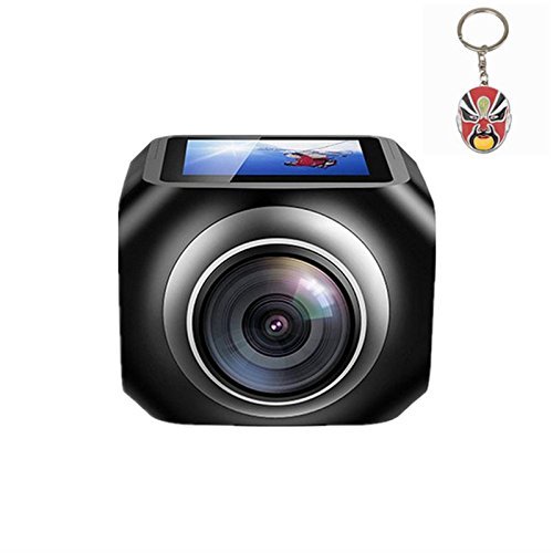 Boblov 360 Degree Spherical Panorama Camera 19201440P Video WIFI Connection，2.4G Wireless Remote Control 1.5 Inch...