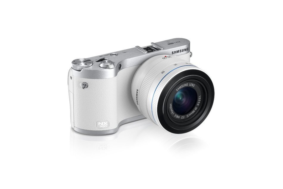 Samsung NX300 20.3MP CMOS Smart WiFi Mirrorless Digital Camera with 20-50mm Lens and 3.3" AMOLED Touch Screen... N2