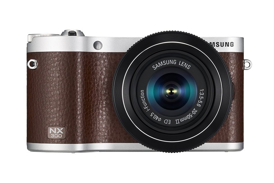 Samsung NX300 20.3MP CMOS Smart WiFi Mirrorless Digital Camera with 20-50mm Lens and 3.3" AMOLED Touch Screen... N3