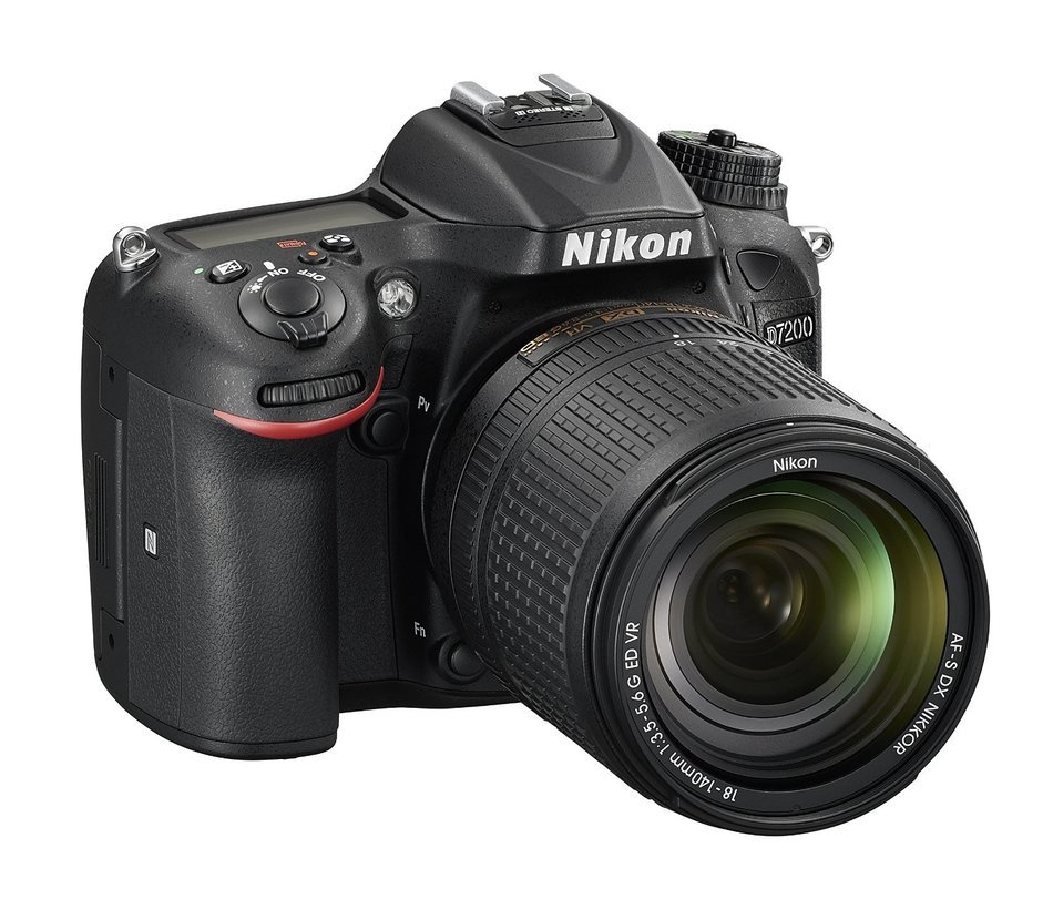 Nikon D7200 DX-format DSLR Body (Black) N16
