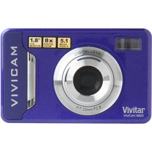 Vivicam V5022 Purple 5.1MP 1.8IN Screen