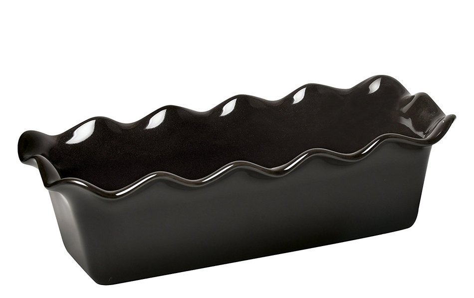 Emile Henry Oak Ruffled Loaf Pan N3