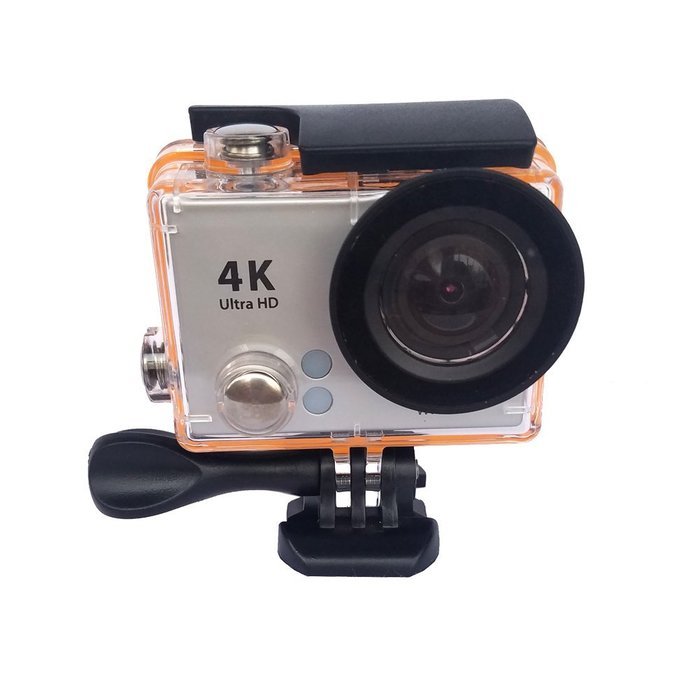 4K Full UItra HD WIFI Remote Control 2&rsquo;&rsquo; Display Screen Waterproof Diving Sports Action Camera MDV2100 pro(silver)