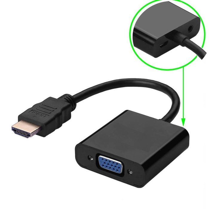 SIENOC 2 Packs Display Port DP Male to HDMI/F Connector Adaptor Pack of 2 Color Black N10