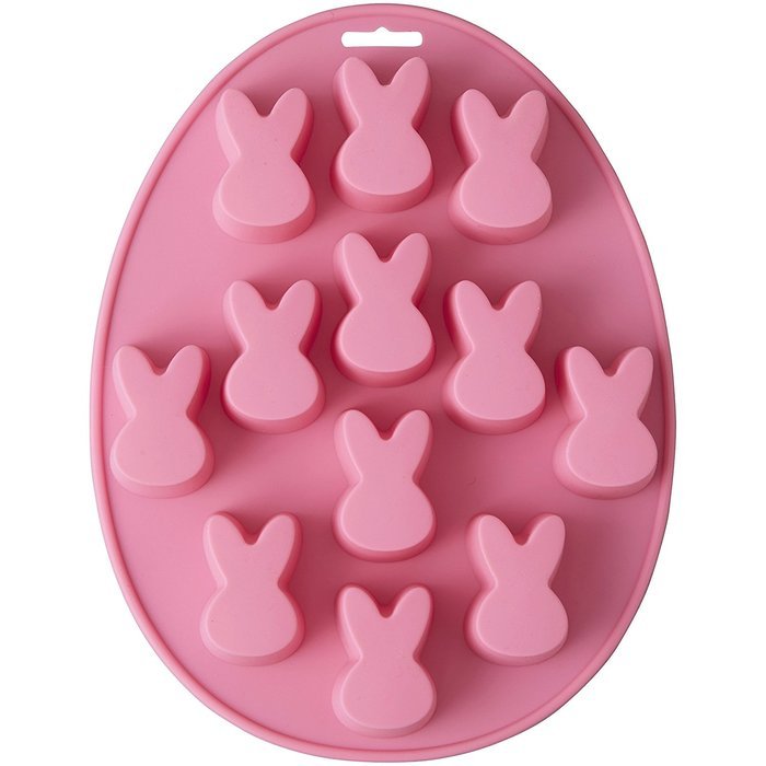 2105-5760 Wilton Easter Bunny Shaped Silicone Treat Mold