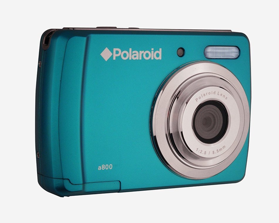 Polaroid CAA-800QC 8 MP Digital Camera CMOS Sensor with 3x Optical Zoom, Turquoise N3